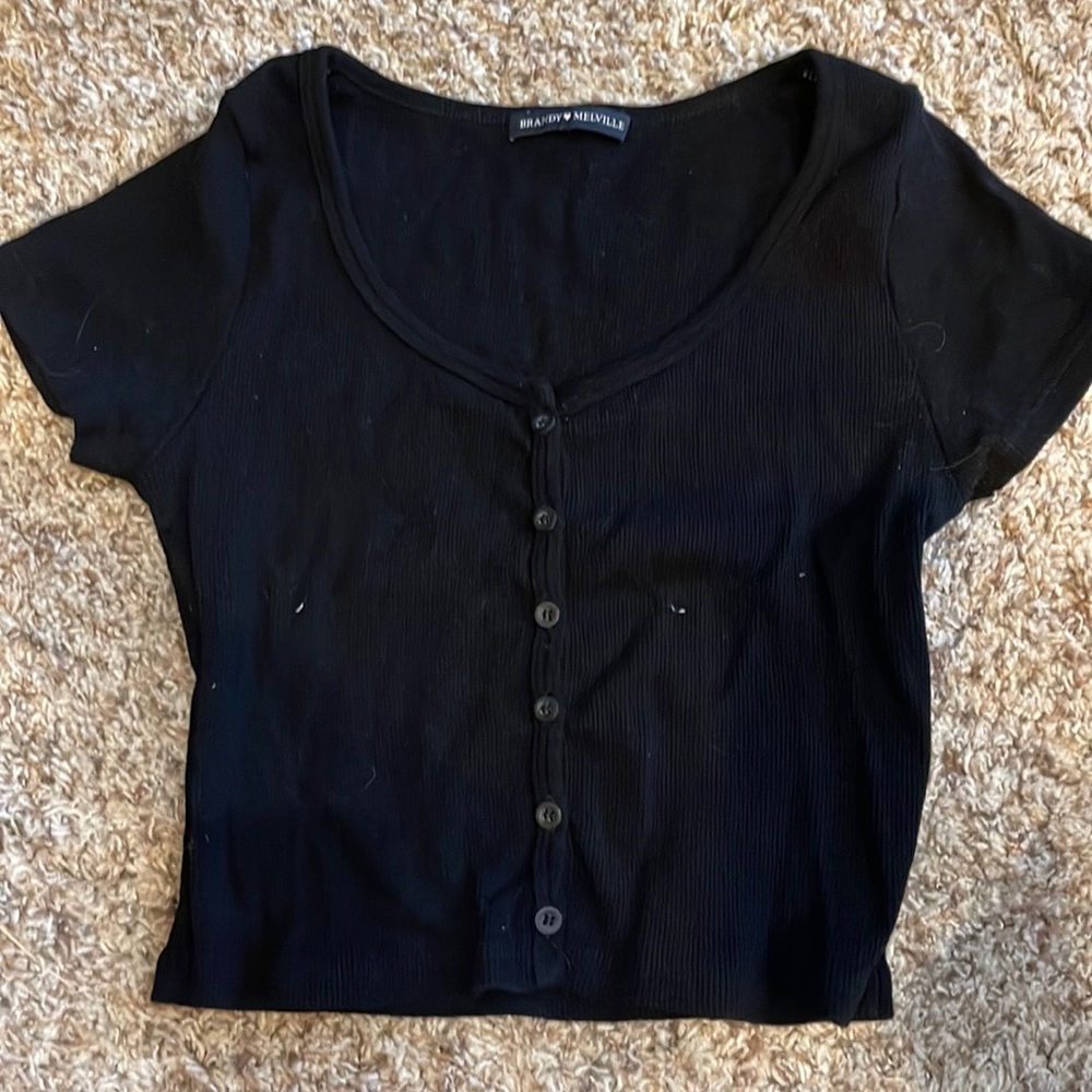 Brandy Melville tshirt with buttons